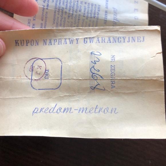 MCM Zaklady Predom-metron 1975 Clock - Picture 6 of 8